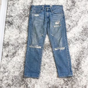 AG Adriano Goldschmied Piper Crop Jeans Size 27R